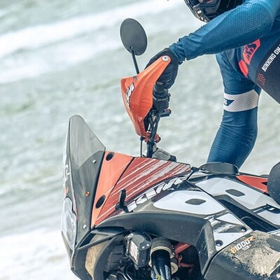 Koelvest voor motorrijders