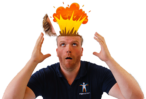 mark met ontploft hoofd