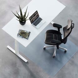 Mat onder bureaustoel